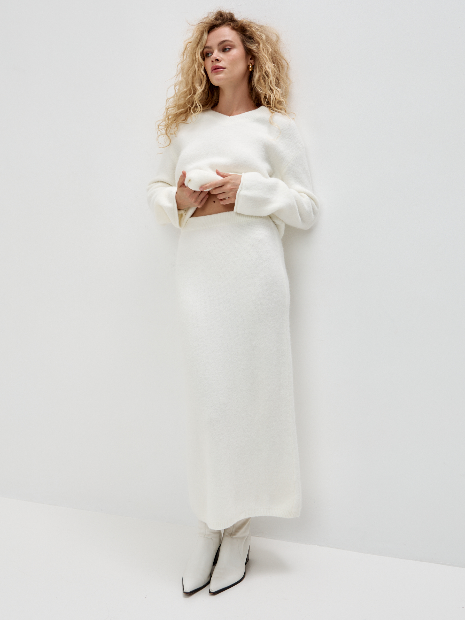 Юбка трикотажная