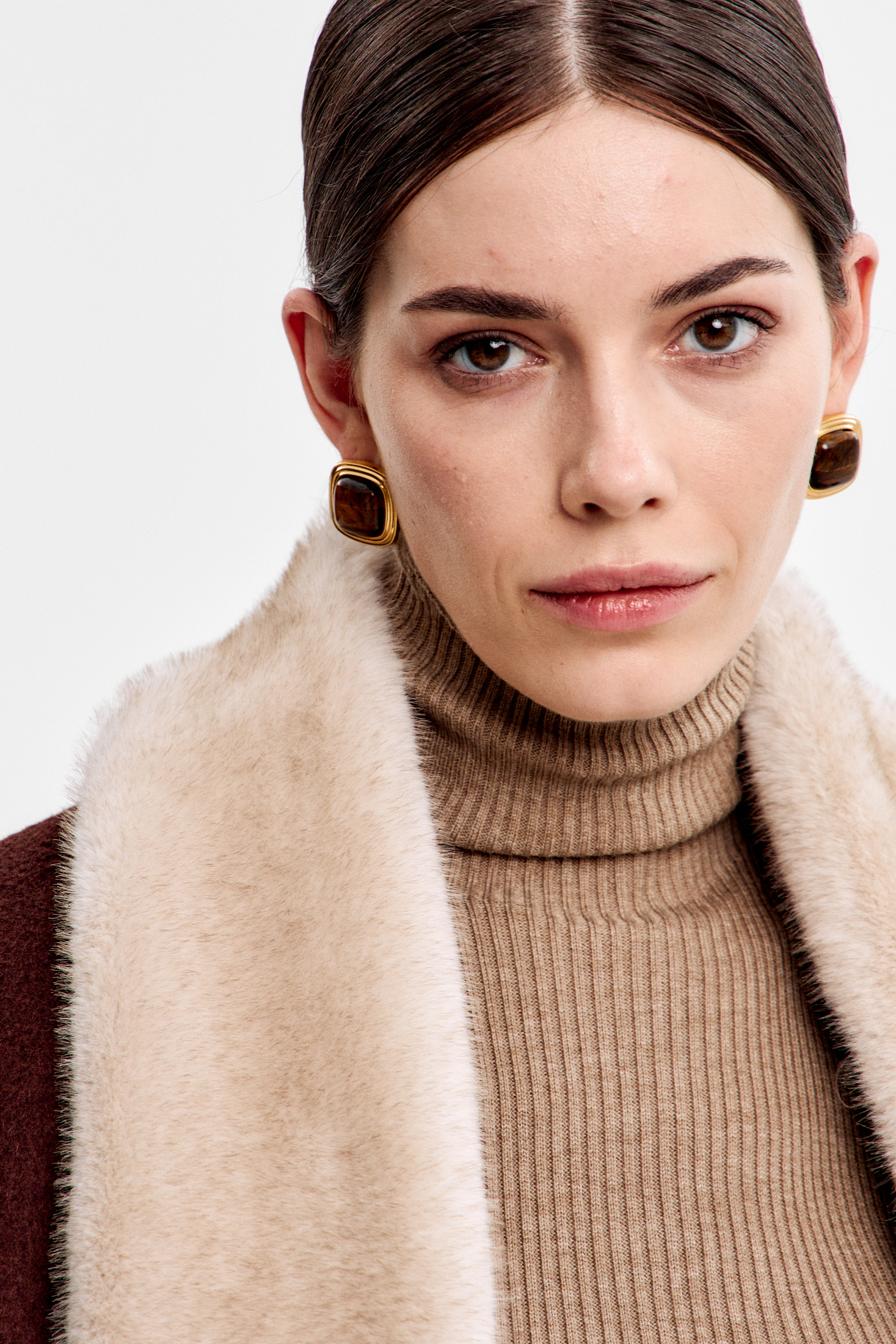  Меховой шарф