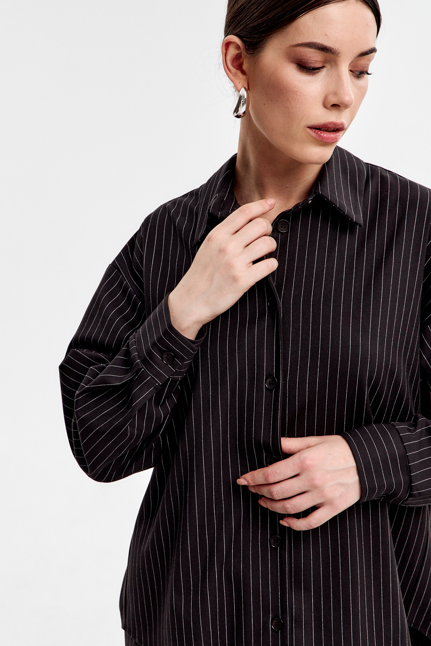 Рубашка в полоску