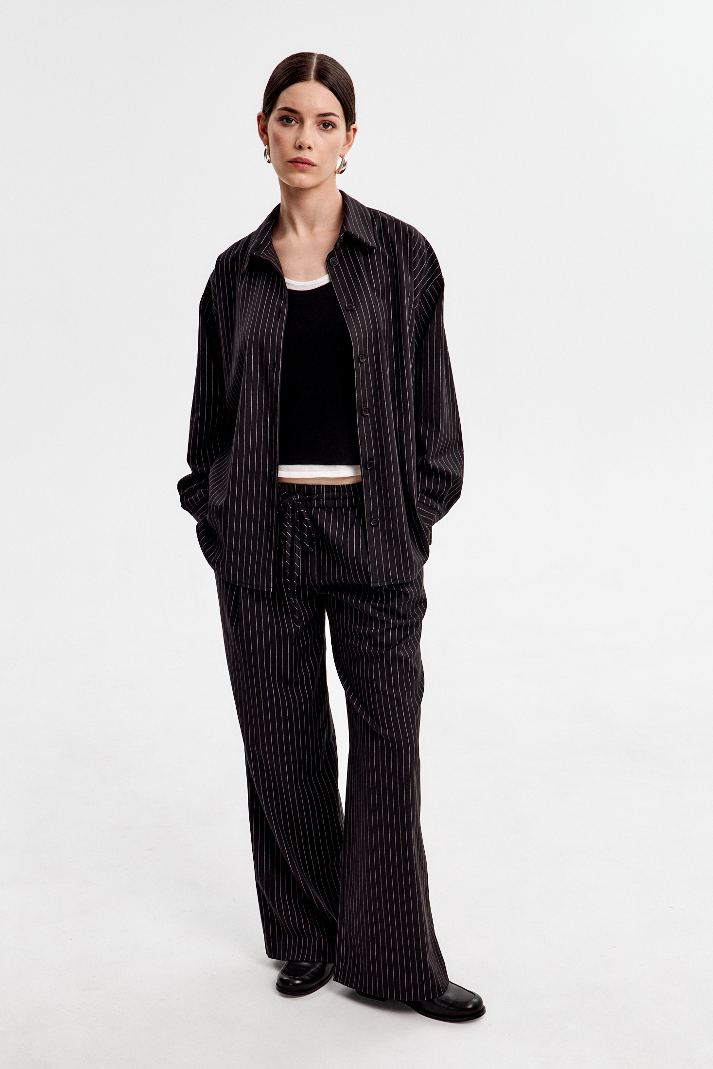 Рубашка в полоску