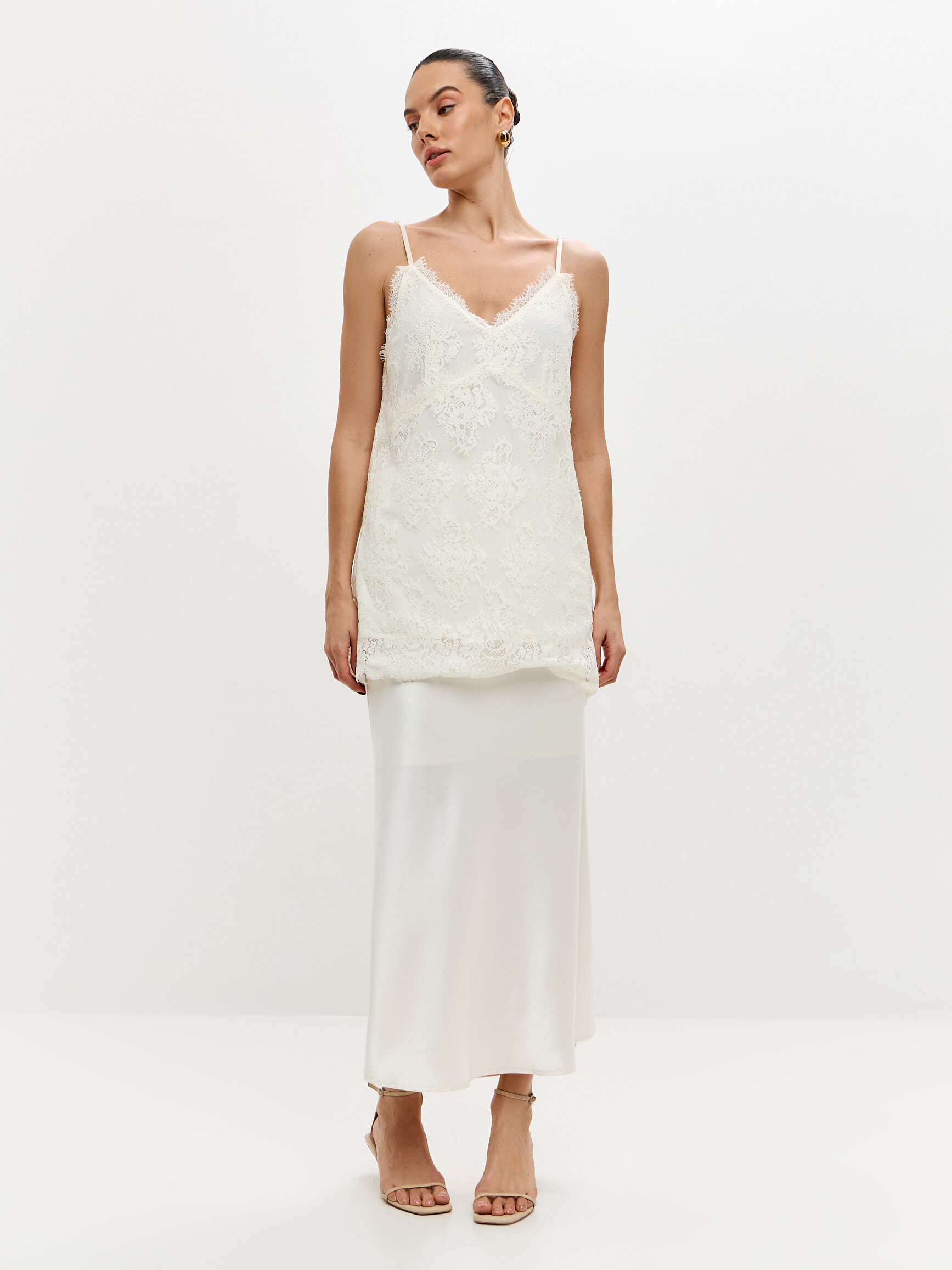 Топ кружевной