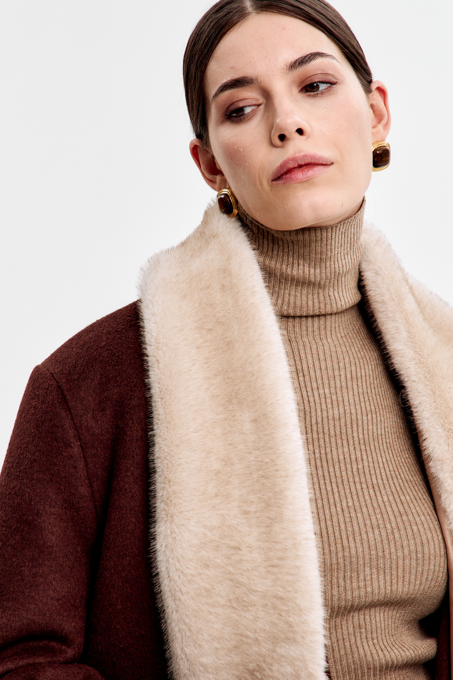  Меховой шарф