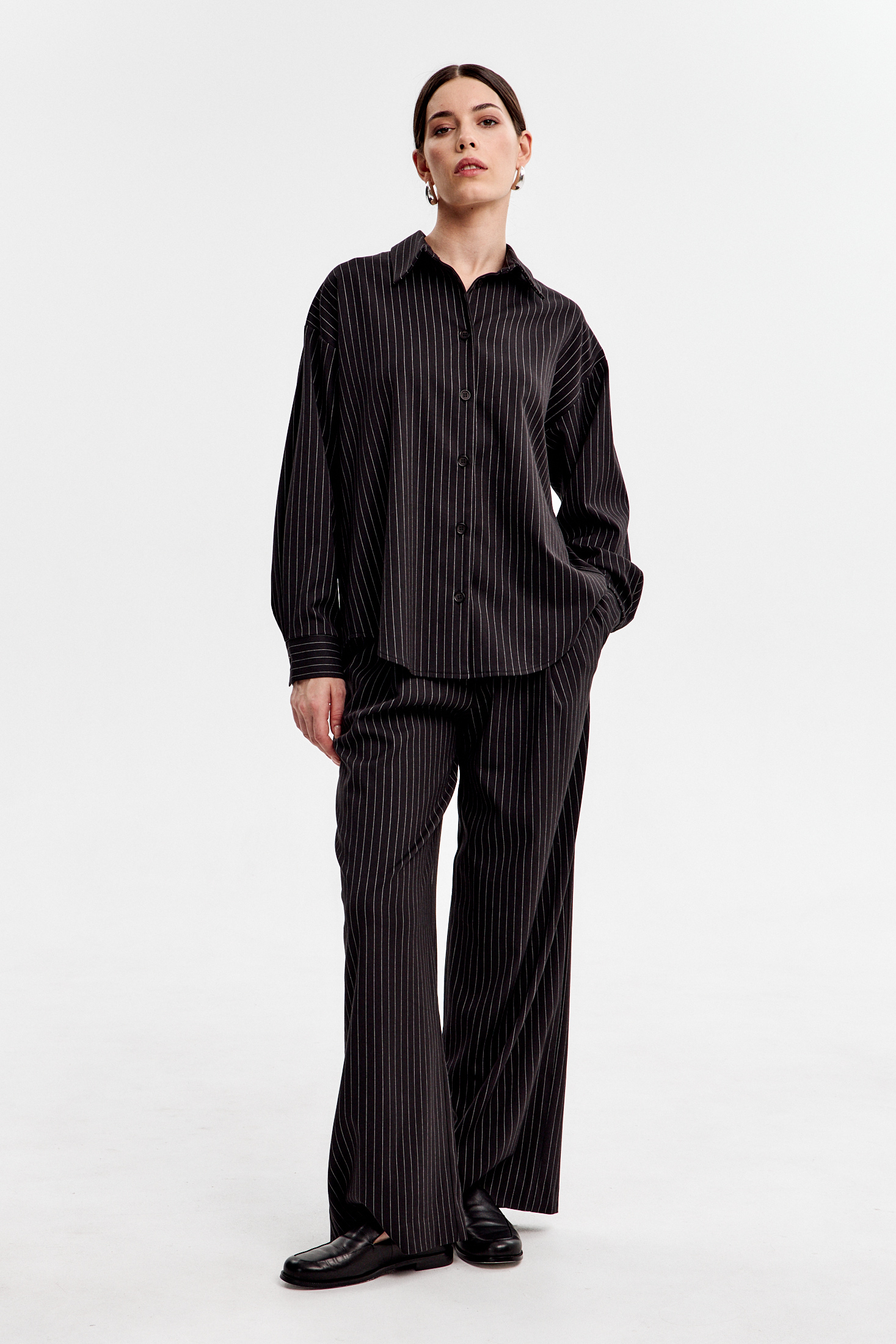 Рубашка в полоску