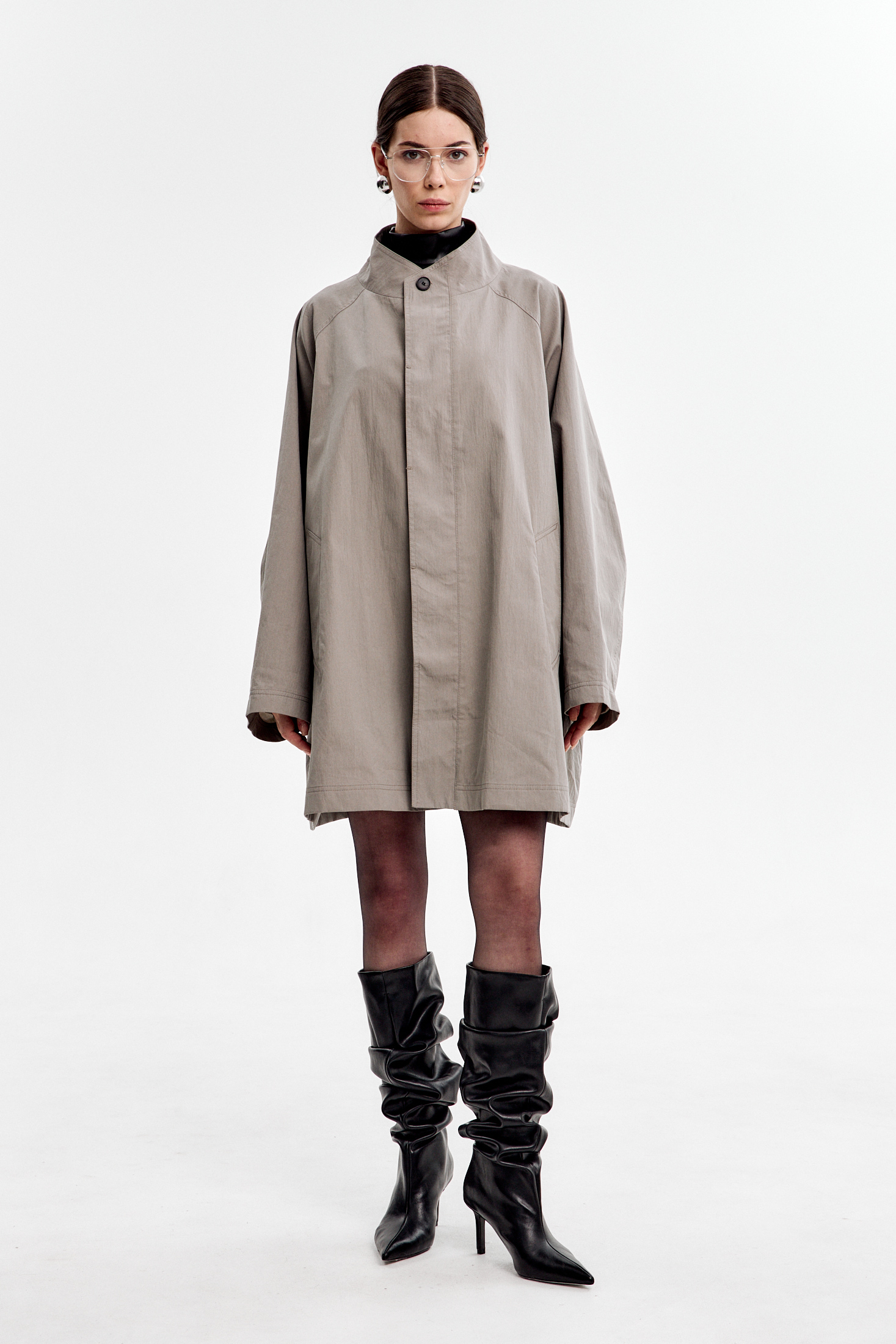  Плащ super oversize