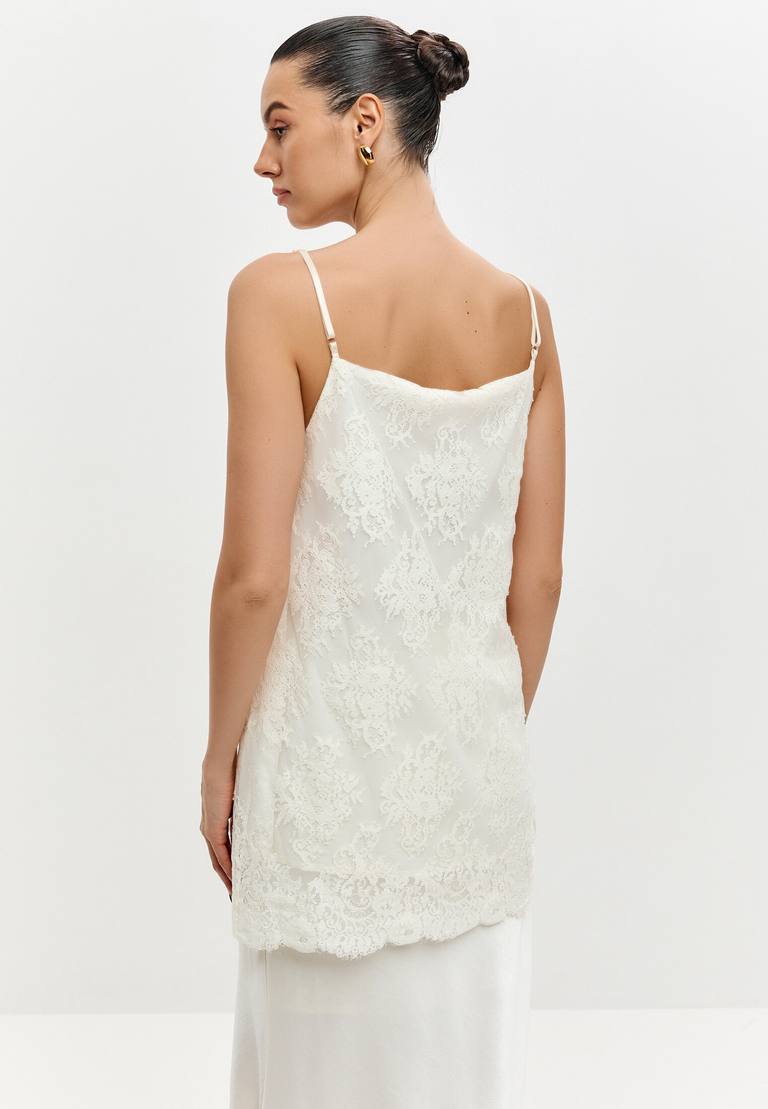 Топ кружевной