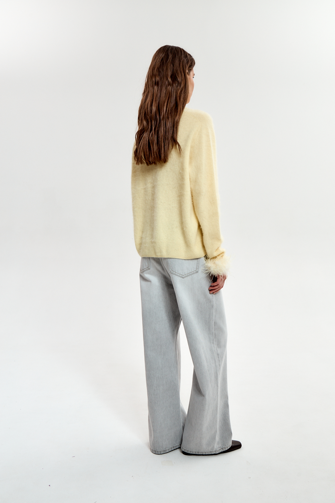  Джемпер с боа