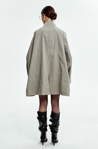  Плащ super oversize