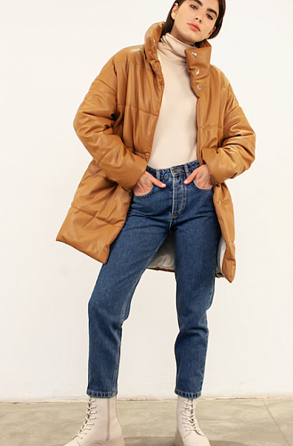 Куртка из экокожи