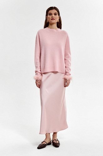  Джемпер с боа