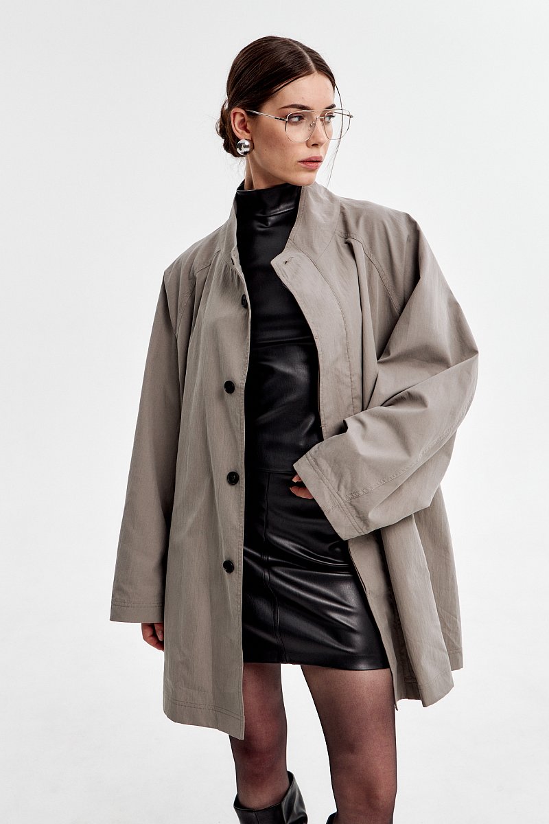  Плащ super oversize