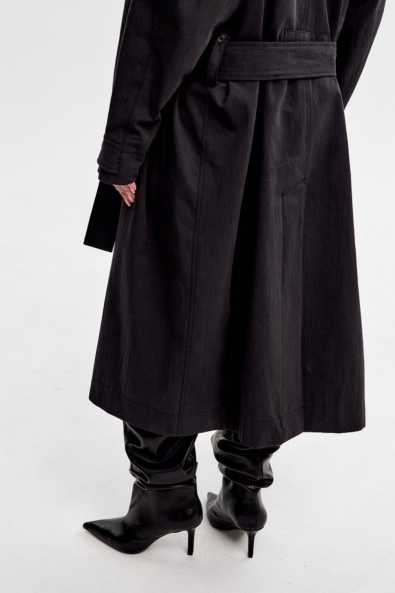 Плащ oversize длинный
