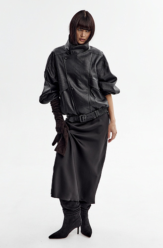 Куртка косуха черная