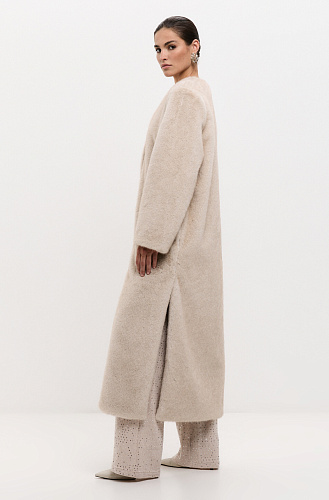 Шуба длинная