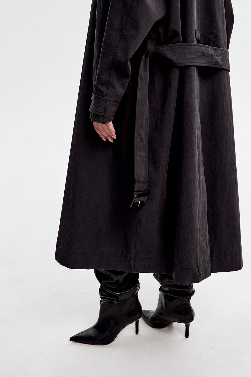 Плащ oversize длинный