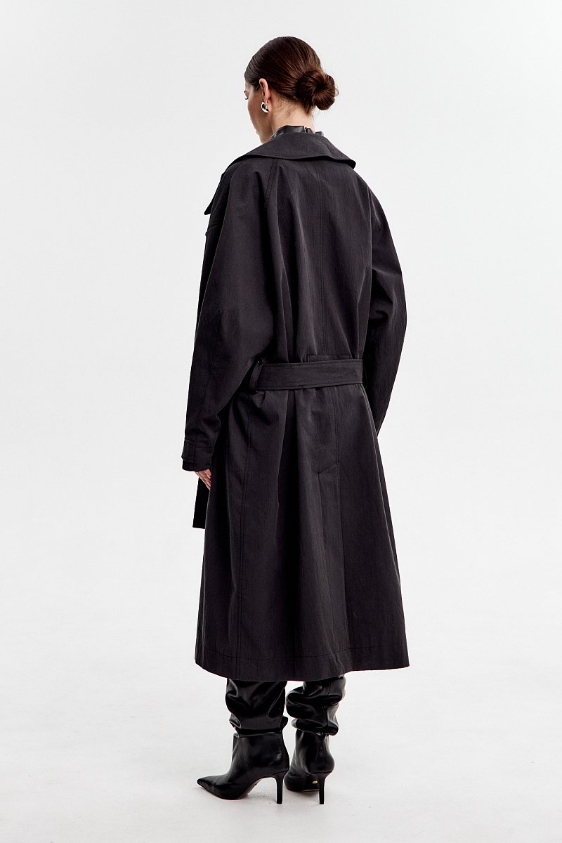 Плащ oversize длинный