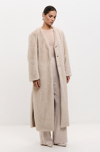 Шуба длинная