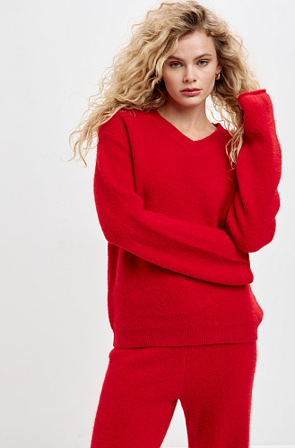 Свитер V вырез